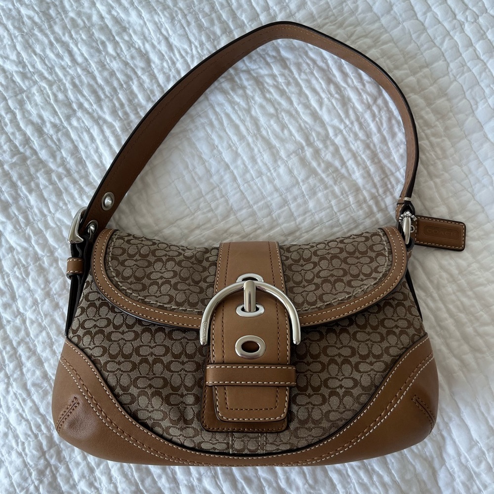 Coach Soho Shoulder Bag Jacquard F10925